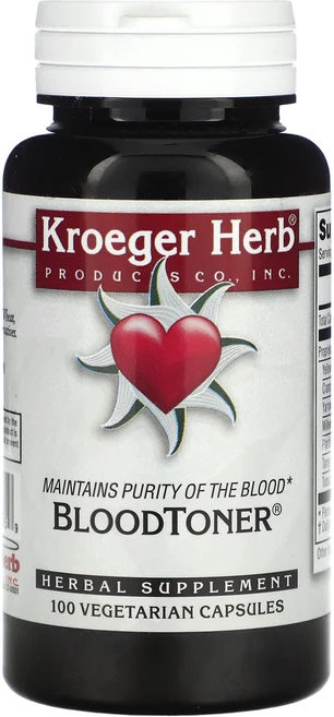 몸관리하세요 겨울입니다 Kroeger Herb Co 블러드 토너 베지 캡슐 100정 특별관리진행, KroegerHerbCo블러드토너베지캡슐100정 - 쿠팡