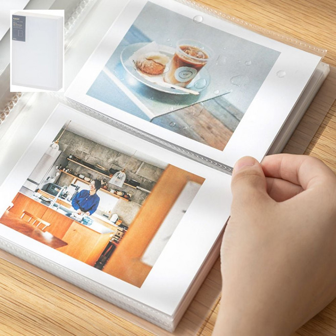 티켓 포켓앨범 포트북 커플사진첩 클래식엔틱소품 샵 백색내지
