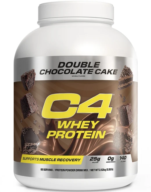 C4 웨이 프로틴 더블 초콜릿 케이크, 2.52kg, 1개 - 쿠팡