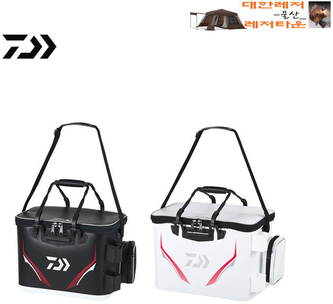 다이와 프로바이저 키퍼 바칸 FD45(E) 보조가방 밑밥통 살림통, FD45(E) 화이트, FD45화이트
