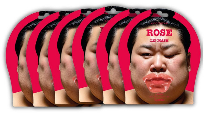 KOCOSTAR 3g 코코스타 스모씨 립 마스크 (1장들이)×6봉 세트 립팩 입술 팩 입술