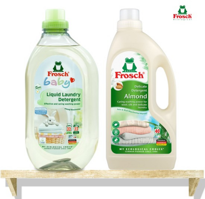 프로쉬 고농축 액상세탁세제 2개 울섬세+베이비, 없음