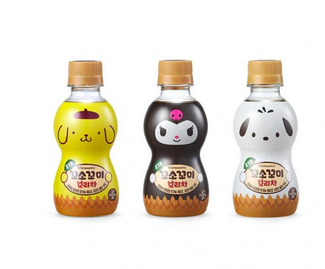 꼬소꼬미 보리차 혼합3종 광동, 20개, 200ml