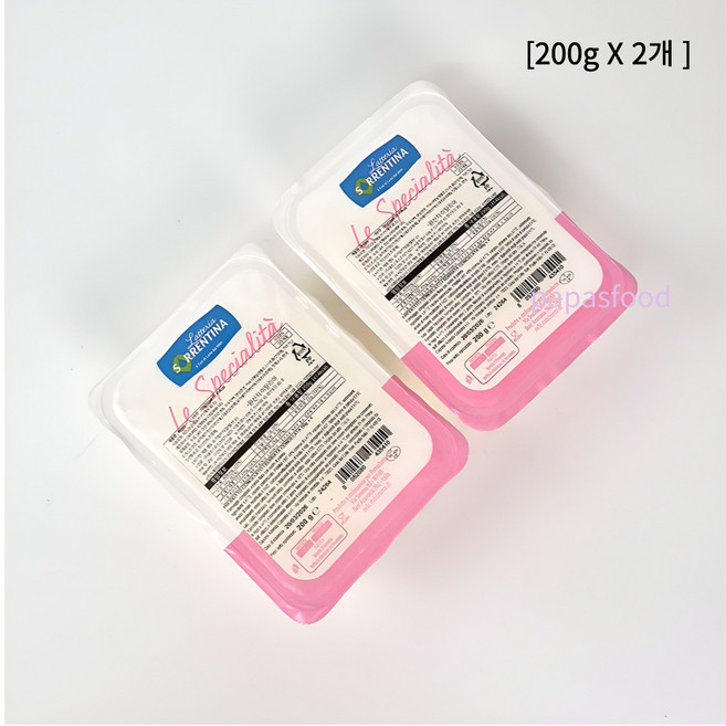 소렌티나 부라타 치즈(냉동), 200g, 2개