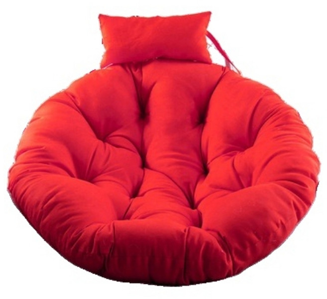 브릿지오 바구니 방석 그네 대형 스윙체어 그네의자 등나무 의자 푹신한 요람의자 베란다 쿠션