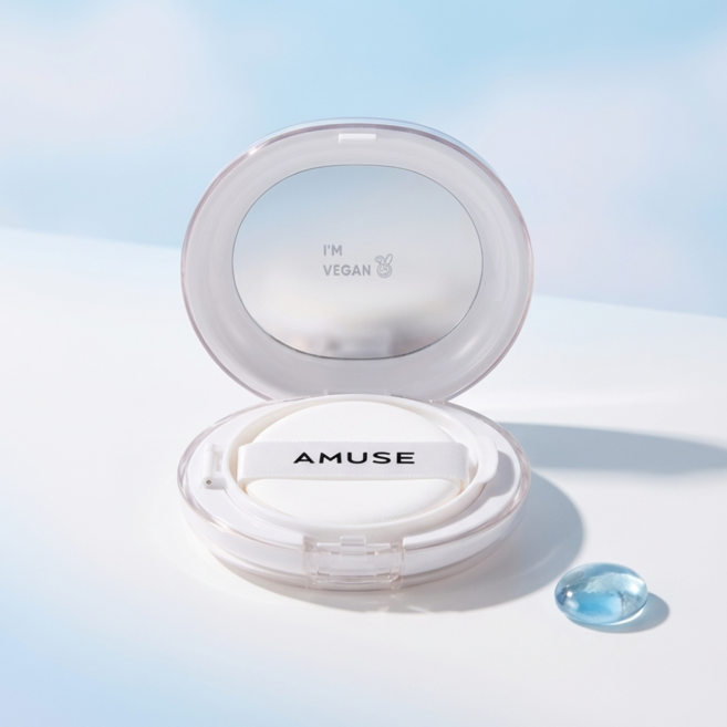 어뮤즈 세라믹 스킨 퍼펙터 쿠션 15g, 01 포슬린 (리필), 1개
