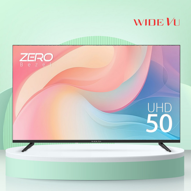 와이드뷰 4K UHD DLED 고화질 TV, 127cm(50인치), EKW50UT1, 스탠드형, 고객직접설치
