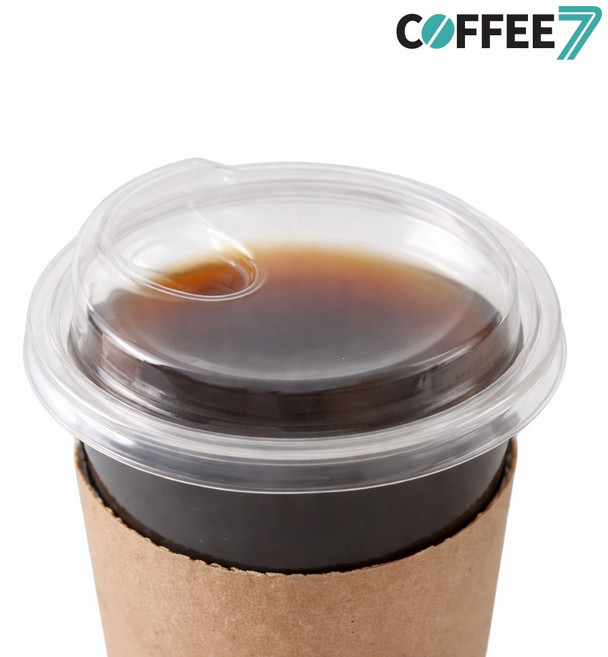 커피세븐 (아이스컵뚜껑)노빨대 타공리드-92파이 1000개, 1박스, 1000개입