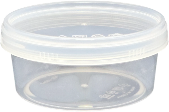 MG 스크류 건과류 반찬보관 전자렌지 슬라임 밀폐 PP 용기 뚜껑 세트 100ml 150ml 200ml 1박스 800개 용기, 800세트