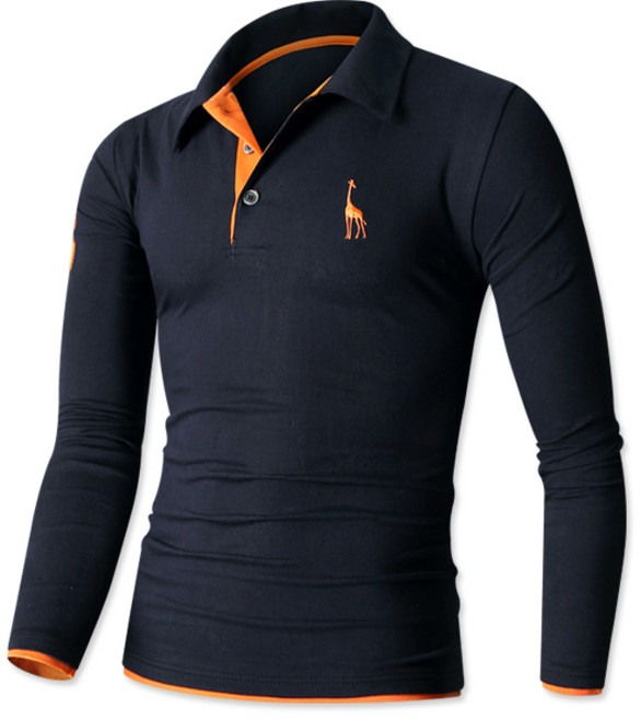 해리슨 남성용 기린 레이어드 긴팔 카라티 MDL1250