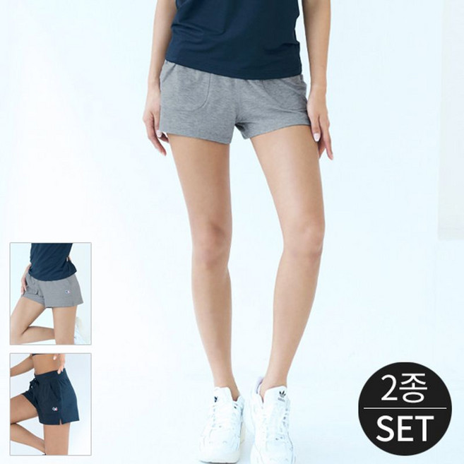 로코엘라 아가타 스포츠 에어 스킨 스타일 7데이즈 3부쇼츠 2종세트