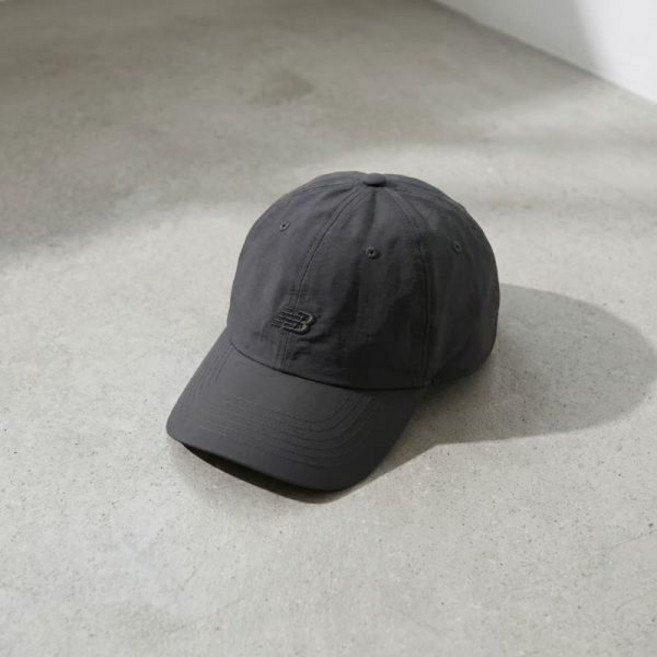 뉴발란스 NBGDGS1202 플라잉 로고 나일론 볼캡 SIZE CHARCOAL 60