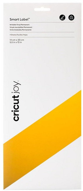 Cricut Joy Machine용 스마트 영구 비닐 (14 x 33cm(5.5 x 13인치) 골드) - 최대 1.2m(4피트) 모양을 위한 매트리스 커팅 및 최대 6.1m(