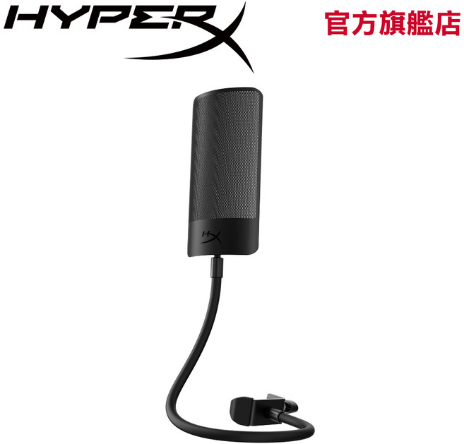 HyperX 金屬網狀麥克風防噴罩 專業錄音降噪 適用多款麥克風, 1個