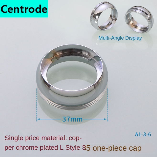 주방 세면대 수도꼭지 피팅 샤워 고정 캡 구리 커버 볼 설치 및 유지 보수 35/40 스풀 글 랜드, 03 L, 1개