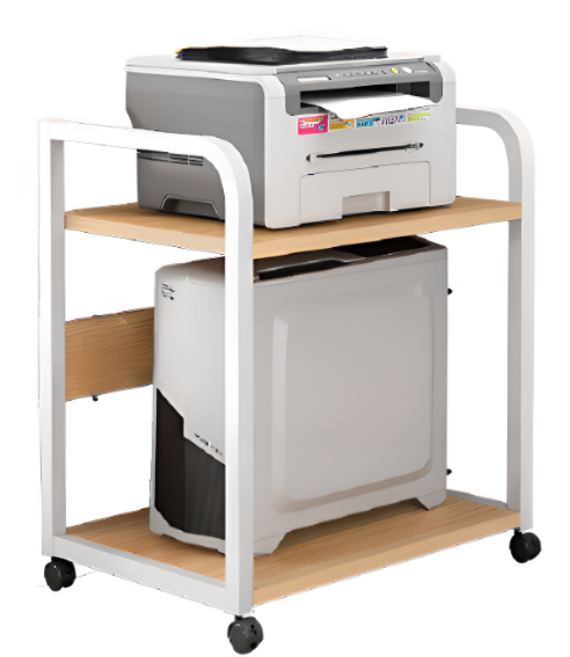 이동식 프린터 다이 컴퓨터 본체 거치대, 2단