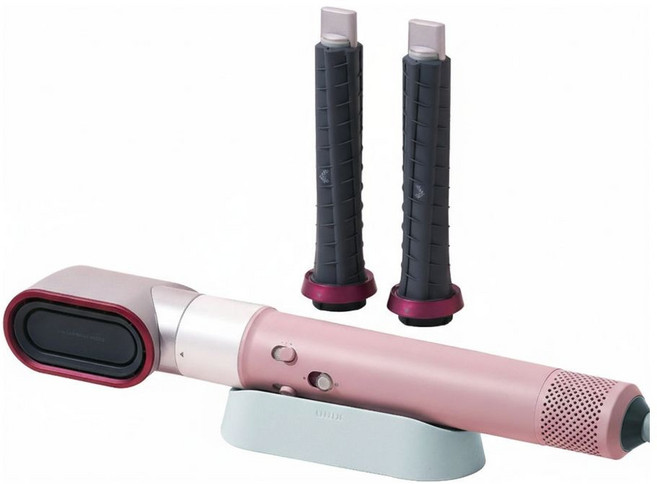 유닉스 에어샷 랩모션 라이트 헤어 스타일러 1300W, ( 238g 초경량/양방향노즐 ) UN-W3980, 핑크