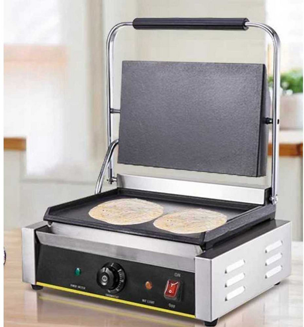 크룽지 기계 샌드위치 오징어 그릴 업소용 압착 카페, 8. 대형 상하 평면모델(업그레이드)