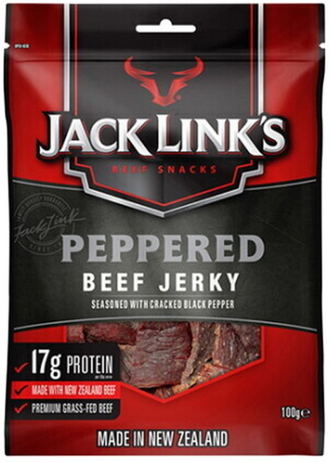 잭링크스 페퍼드 100g 육포 소고기육포, 1개