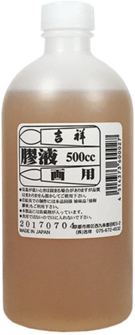 길상 물아교 아교액 500ml 동양화 한국화 재료