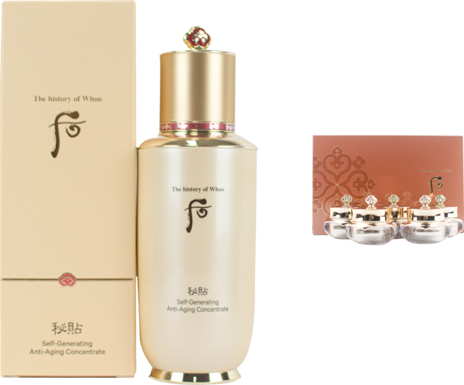 더 후 비첩 자생 에센스 증량 기획( 자생 90ml + 화현 아이크림 5ml x 5개), 1개