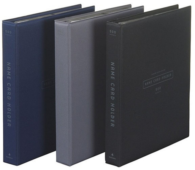 인터탑 명함첩 A200명 A300명 A400명 A500명, A400, A500 회색