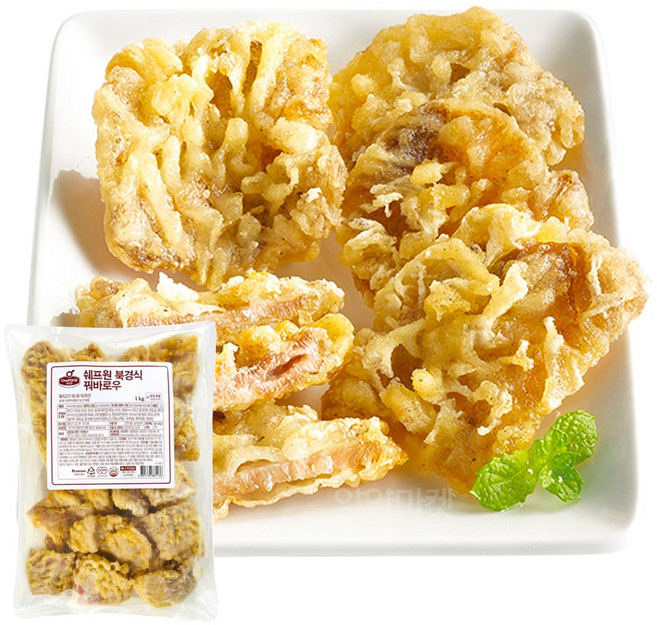 [얌얌마켓] 쉐프원 북경식 꿔바로우 1kg (아이스팩+드라이아이스 포함), 1개