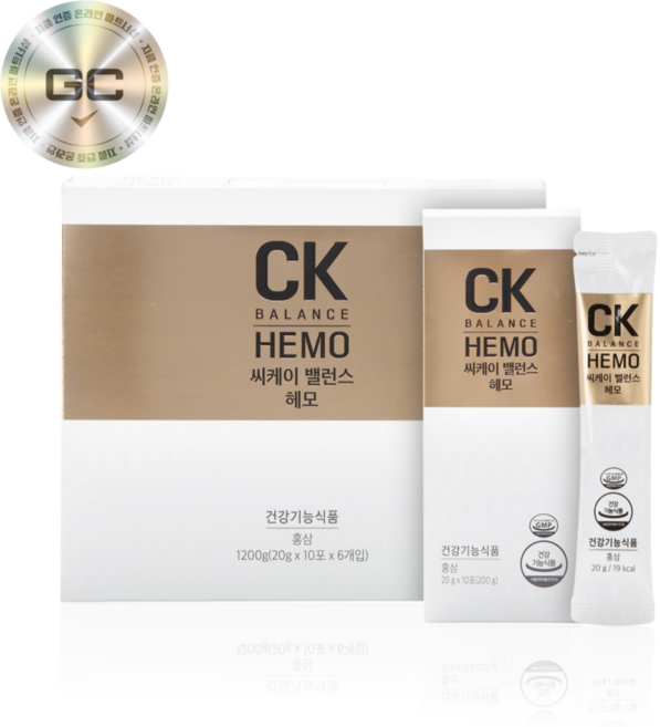 [지쿱] 씨케이 밸런스 헤모 헤모힘, 1개
