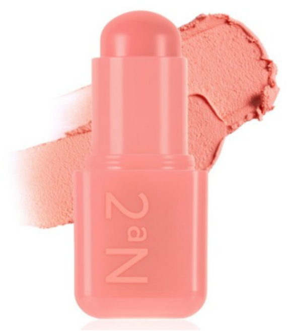 투에이엔 포켓 코튼 블러링 스틱 3.5g, 40개, 01 PEACH 베이비피치