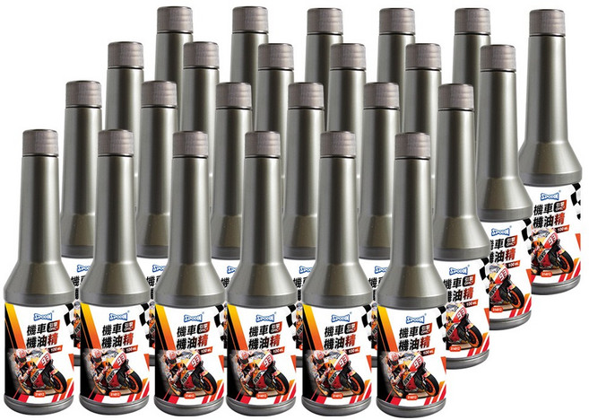 【SPODIN司伯汀】機車用OMC2引擎耐磨添加劑箱購優惠組(機車機油精)100ml臺灣製造 防止汽缸刮傷受損, 24個, 共用