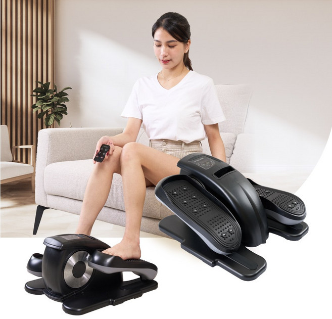 T-God 活力循環運動健步機，12段調速，12段智能自動，砂磁石雙效踏墊，手動可雙向正反轉, 黑色, HY29909