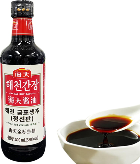 홍홍 중국식품 해천 금표생추 간장, 500ml, 1개