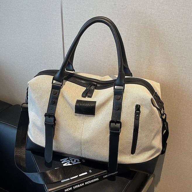 루앙즈 클래식 여행용 보스턴백 가벼운 캔버스원단 골프가방