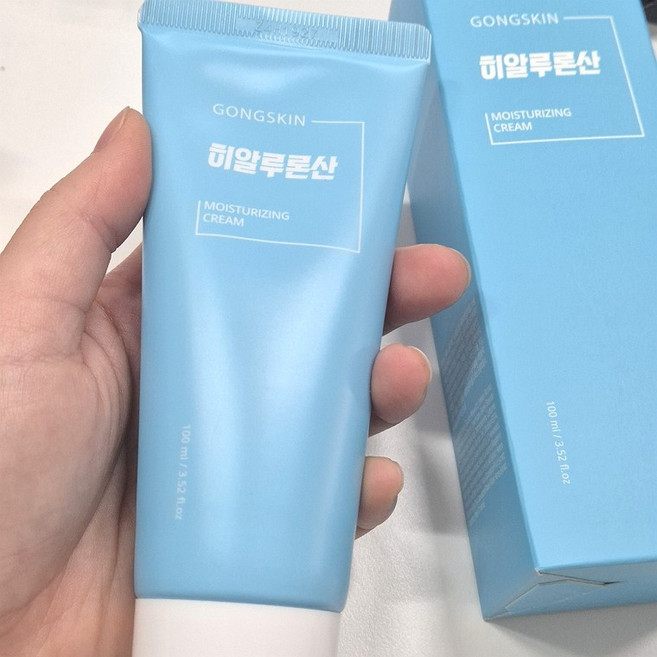 히알루론산 수분 크림 로션 100ml 촉촉한 보습, 1개, 1ml