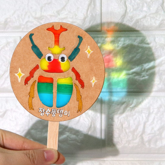 메이크문구 DIY688 썬캐쳐만들기 꿀벌 장수풍뎅이, 단품, 단품