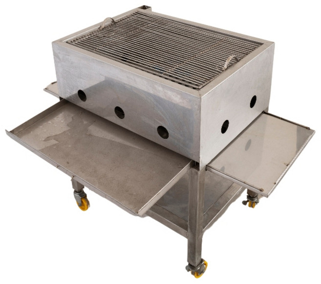 【金固】ST正304 不鏽鋼 - 戶外烤肉爐/炭烤爐 (附說明書) 多功能烤架, 1個, 多功能烤肉架