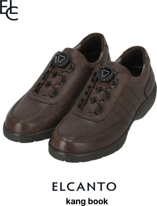 엘칸토 남성 발볼넓은 다이얼 캐주얼 구두 mc46 (kang book)