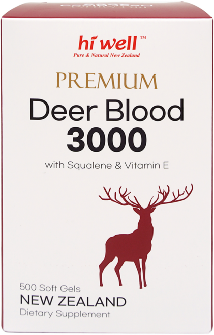 뉴질랜드 하이웰 프리미엄 녹용 녹혈3000 [특별사은품증정], 2개, 500정