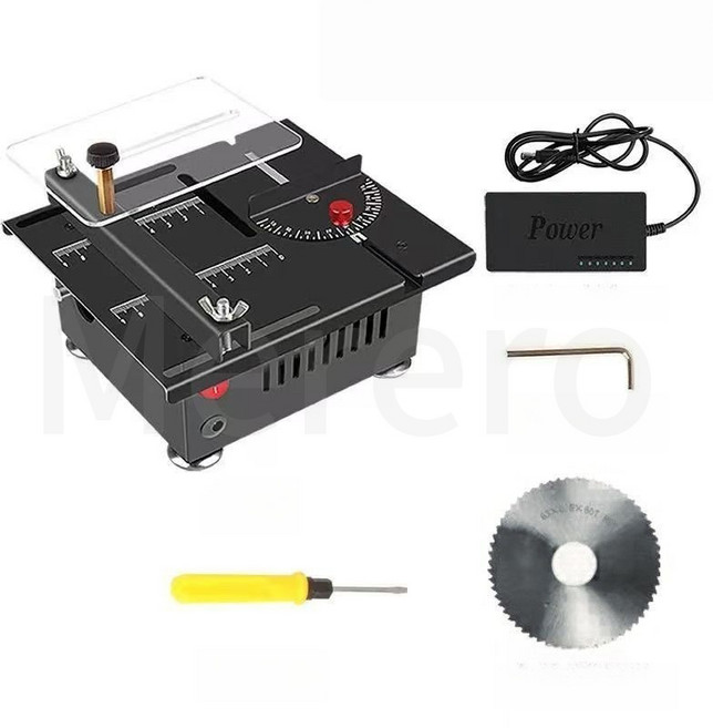제이파크 미니테이블쏘 목공용 원형톱 테이블쏘 전동톱 소형 스틸 미니 전기톱, 1_앵글 표준형, 1개