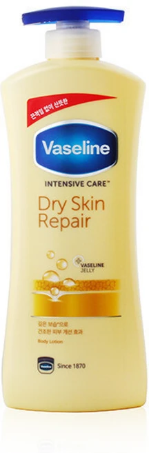 바세린 인텐시브 케어 드라이 스킨 리페어 로션, 1개, 600ml - 쿠팡