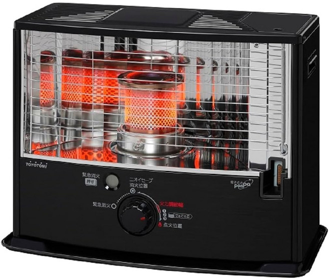 토요토미 RS-W29N 반사식 반사형 석유 와이드 타입 난로 캠핑 아웃도어 낚시, 기본