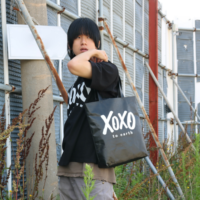 에코백 XOXO ECO BAG (black)