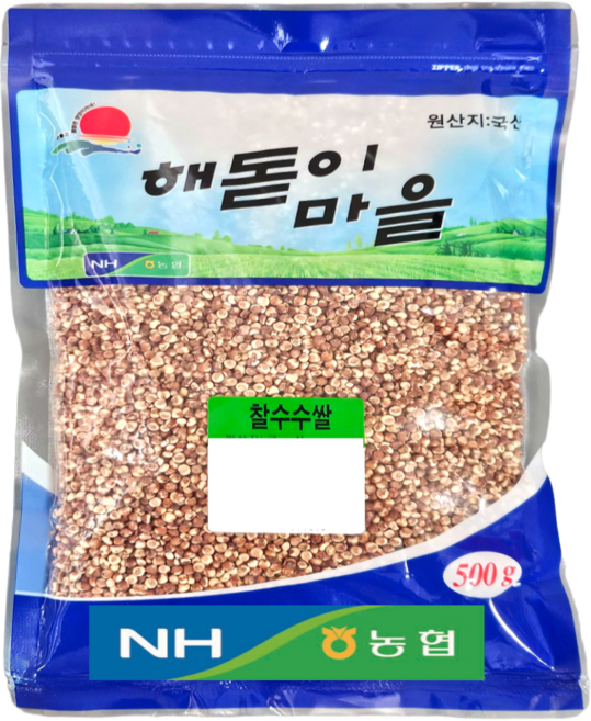 하조대농협 국산 찰수수쌀 찰수수, 500g, 1개