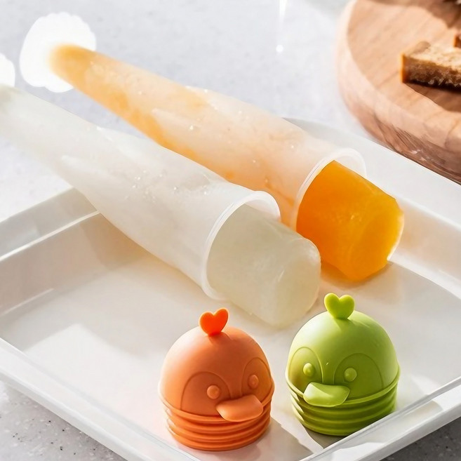 밸류마인드 실리콘 아이스크림틀 메이커 여름철 간식용, 1개