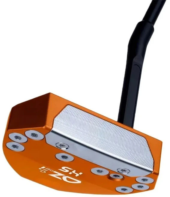 OZ-1i HS 제로 토크 블랙/블루/그린/레드/핑크 퍼터 저균형 프레스 피스톨 2도 그립 헤드커버 포함, mezz.1 orange, BGT white shaft 33