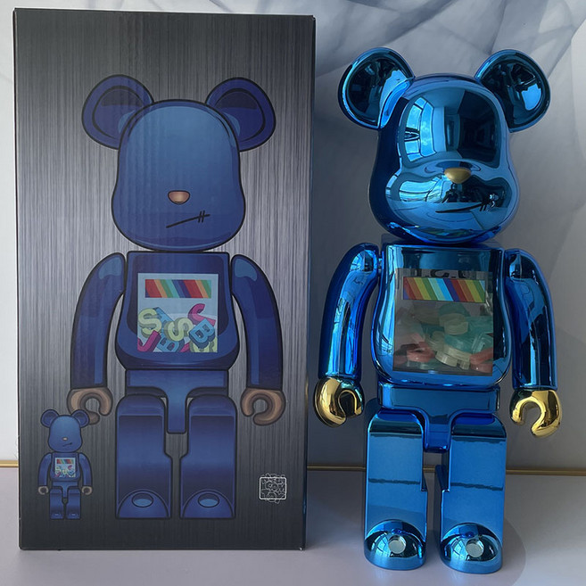 bearbrick400 인테리어 피규어 거실 조형 소품 디자인 베어 브릭, 18번, 1개