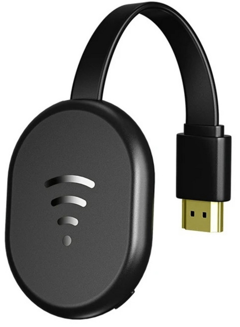HDMI 송수신기 TV 스틱 무선 호환 크롬캐스트 넷플릭스 와이파이 디스플레이 미라캐스트 애니캐스트, Black, 2.Black, 1개