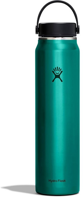 하이드로 플라스크 40온스 경량 트레일 시리즈 와이드 플렉스 캡 서펜타인 - 하이킹 물병, 40 Oz, TOURMALINE