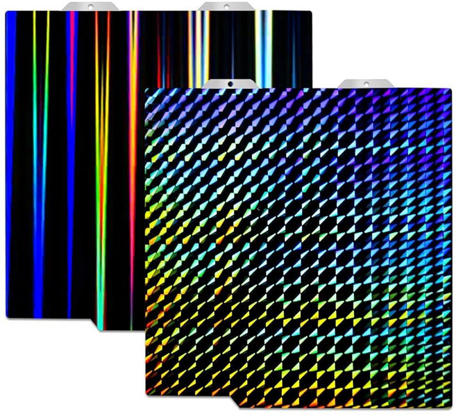 Bambu Lab A1 미니 3D 프린터 H1H 빌드 플레이트 양면 시트 가열 베드 스프링 스틸 유연한 플랫폼 184X184mm 라이트 빔+팬텀 3D 프린터 액세서리용 부, Light beam+Phantom