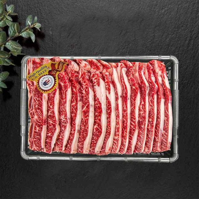 [동화정육] 삼삼한 미국산 LA갈비세트 2kg+양념소스, 1세트